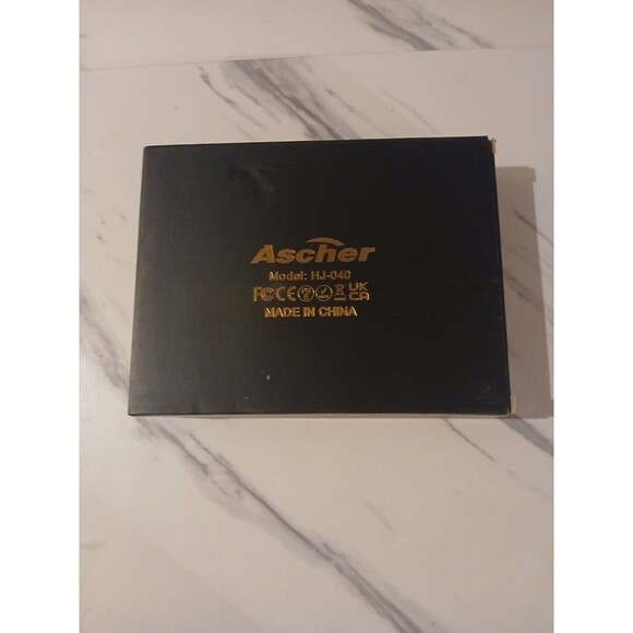 Ascher USB Rechargeable LED Bike Light Set, Model HJ-040 Open Box - Picture 2 of 3